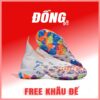 Adidas Predator Freak Không dây Trắng xanh tím cam TF