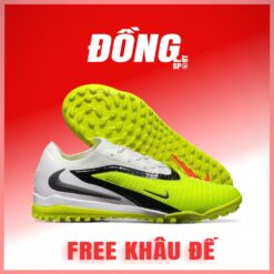 Giày Bóng Đá Nike Phantom 6 Elite Xanh Chuối Trắng TF