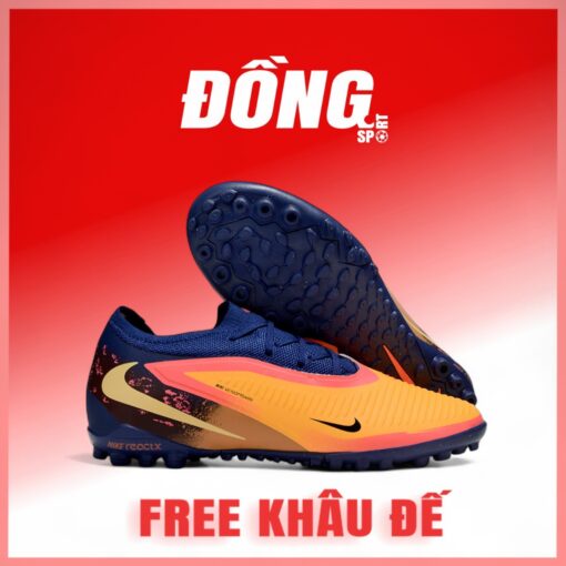 Giày Bóng Đá Nike Phantom 6 Pro Erling Haaland Vàng Xanh TF