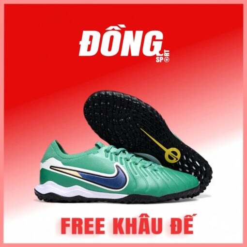 Giày Bóng Đá Nike Tiempo 10 Pro Xanh Lá Đậm TF