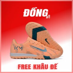 Giày Bóng Đá Nike Mercurial Vapor 16 Academy Mbappe Cam Xanh TF F2