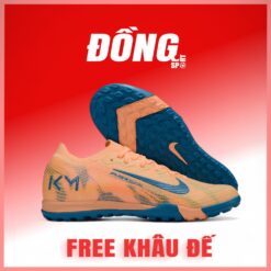 Giày Bóng Đá Nike Mercurial Vapor 16 Elite Mbappe Cam Xanh TF
