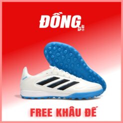 Giày Bóng Đá Adidas Copa Pure 2 Elite Trắng Xanh Toni Kross TF