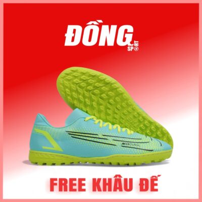 Giày Bóng Đá Việt Nam Vapor 14 Academy Xanh Ngọc TF