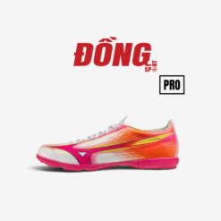 Giày Bóng Đá Mizuno Alpha 3 Pro As TF - P1GD266464 - Trắng Hồng
