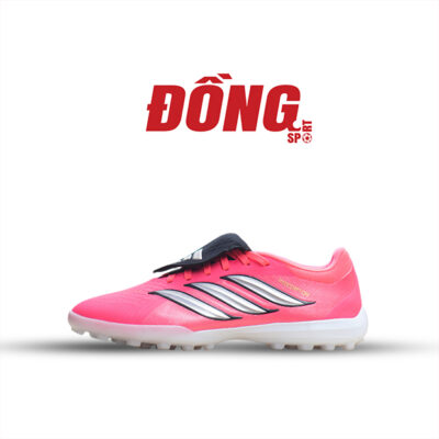 Giày Bóng Đá Adidas Predator 26 Pro FT TF - HQ2254 - Lưỡi Gà Gập - Đỏ Hồng - World Cup 2026