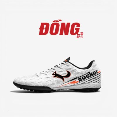 Giày đá bóng Zocker Winner Energy Gen 2 TF màu trắng đen