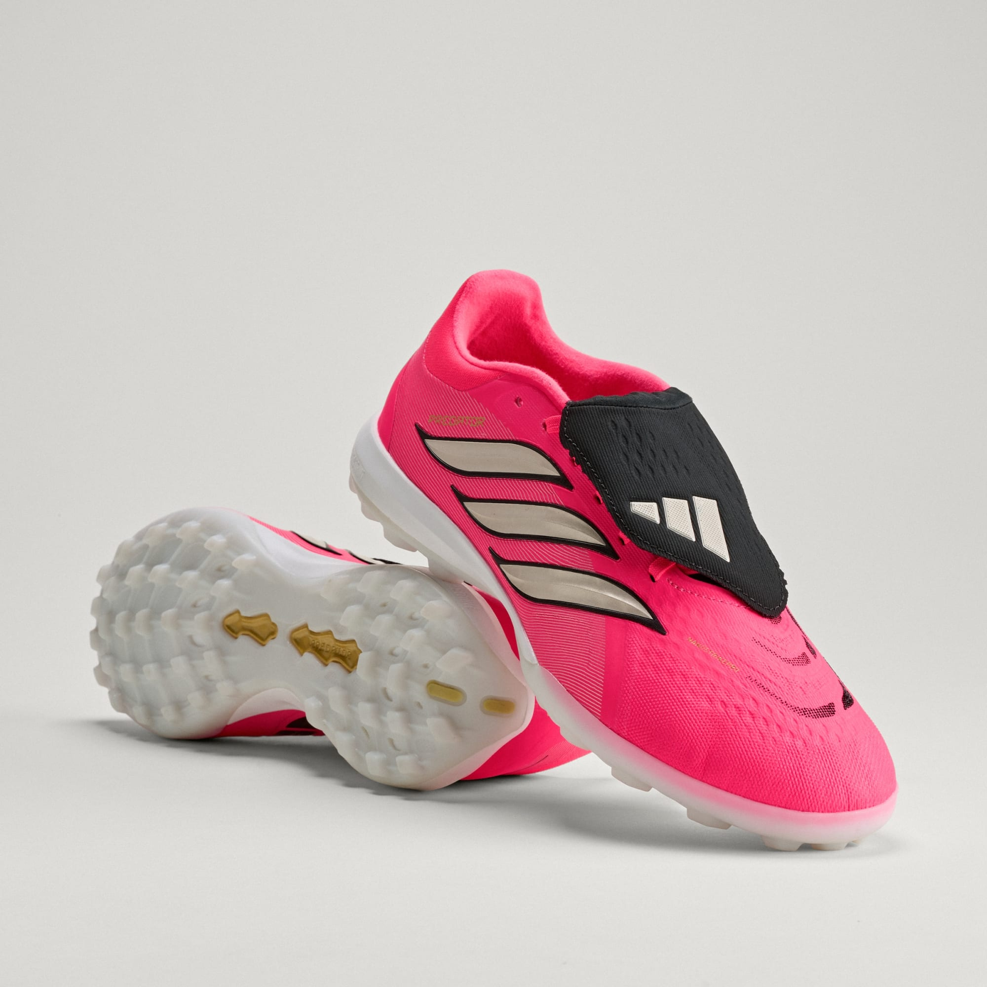 Giày Bóng Đá Adidas Predator 26 Pro FT TF - HQ2254 - Lưỡi Gà Gập - Đỏ Hồng - World Cup 2026 - Hình ảnh 2