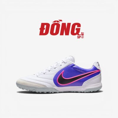 Giày Bóng Đá Giày Nike Tiempo Ligera Pro Trắng/Xanh/Hồng IB4477-146 TF