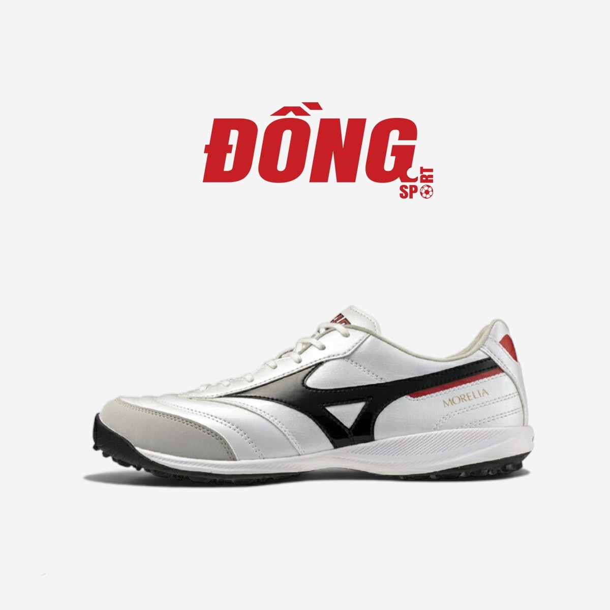 Giày Bóng Đá Mizuno Morelia Sala Pro TF - Q1GB251309 - Trắng/Đen
