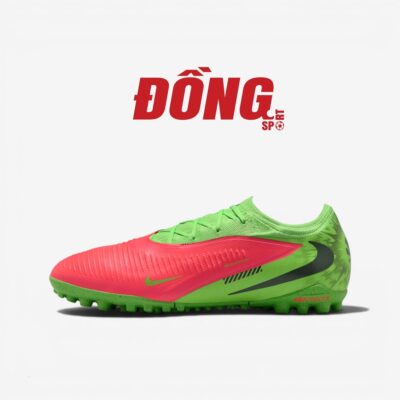 Giày Bóng Đá Nike Phantom 6 Low Pro TF Erling Haaland TF - Đỏ/Xanh lá - IH1788-603