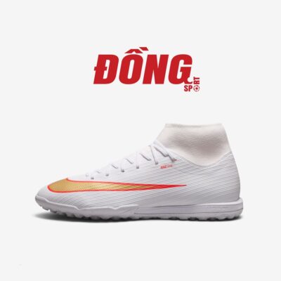 Giày Bóng Đá Nike Mercurial Superfly 11 Academy TF IO1494-100 Trắng/Đồng