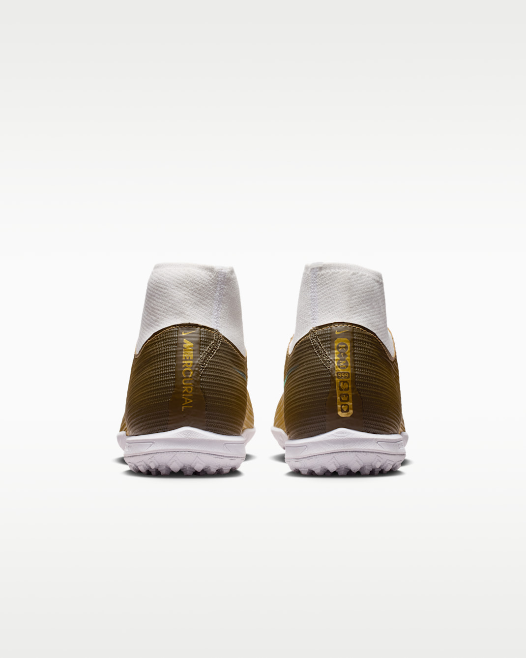 Giày Bóng Đá Nike Mercurial Superfly 11 Academy Kylian Mbappé TF IR0787-701 Vàng Ánh Kim/Xanh Mint - Image 5