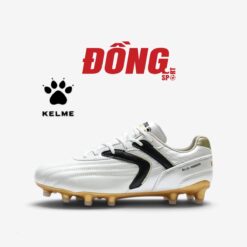 Giày Bóng Đá Kelme Blue Ribbon MG 8621ZX1450-123 Trắng/Vàng