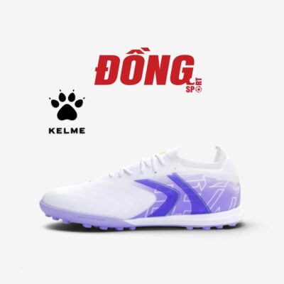Giày Bóng Đá Kelme V-Mach 3.0.4 8621ZX1423-118 Trắng Tím TF