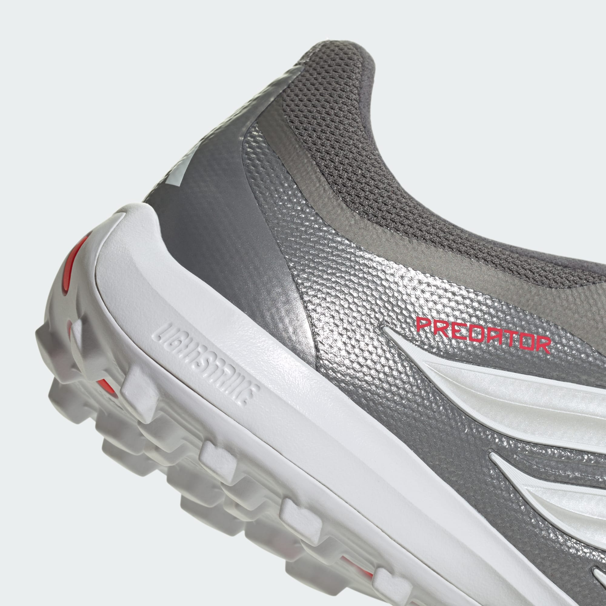Giày Bóng Đá Adidas Predator 26 League TF FT JR7875 Bạc Đen - Image 8