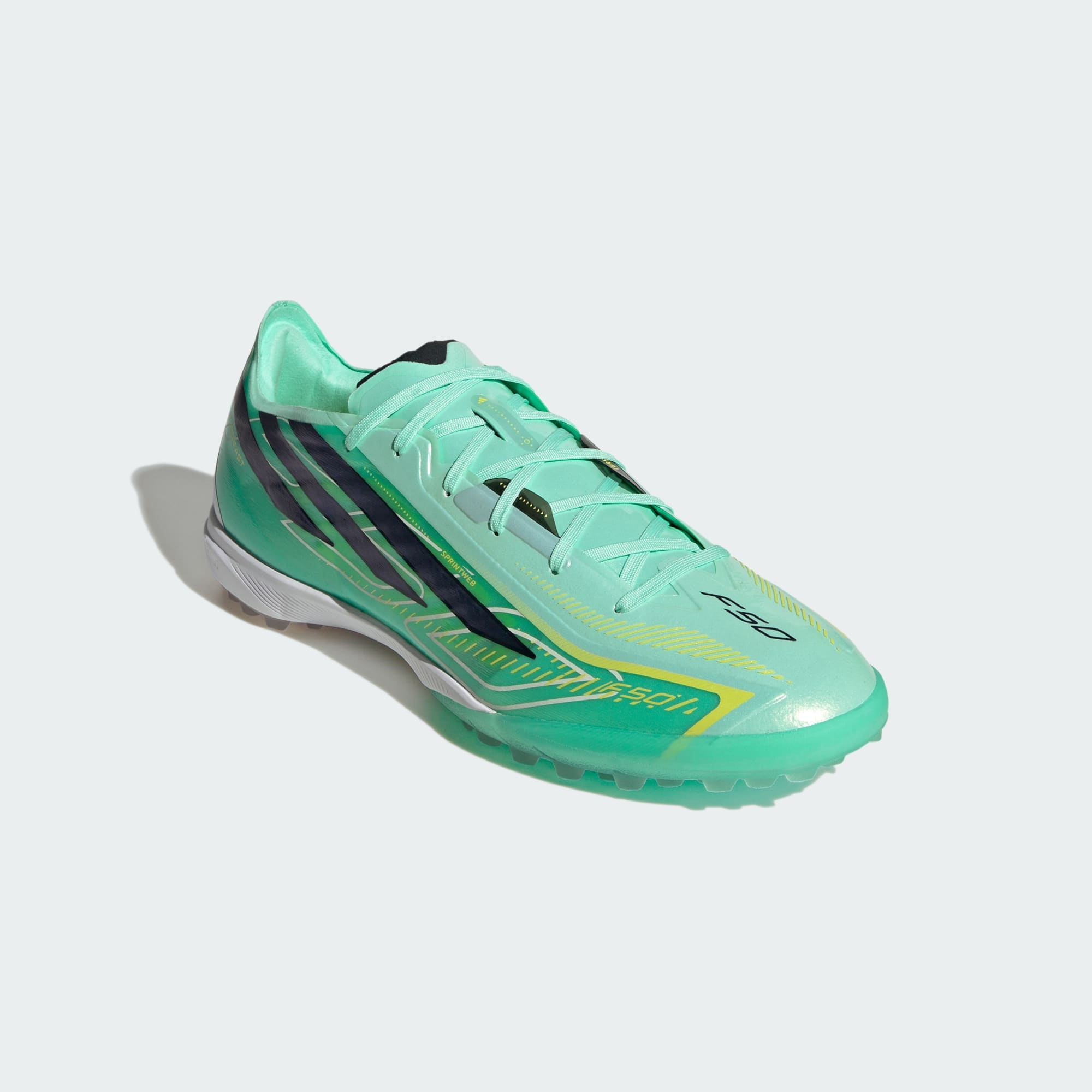 Giày Bóng Đá Adidas F50 Hyperfast Pro TF KJ6093 Xanh Mint - Image 6