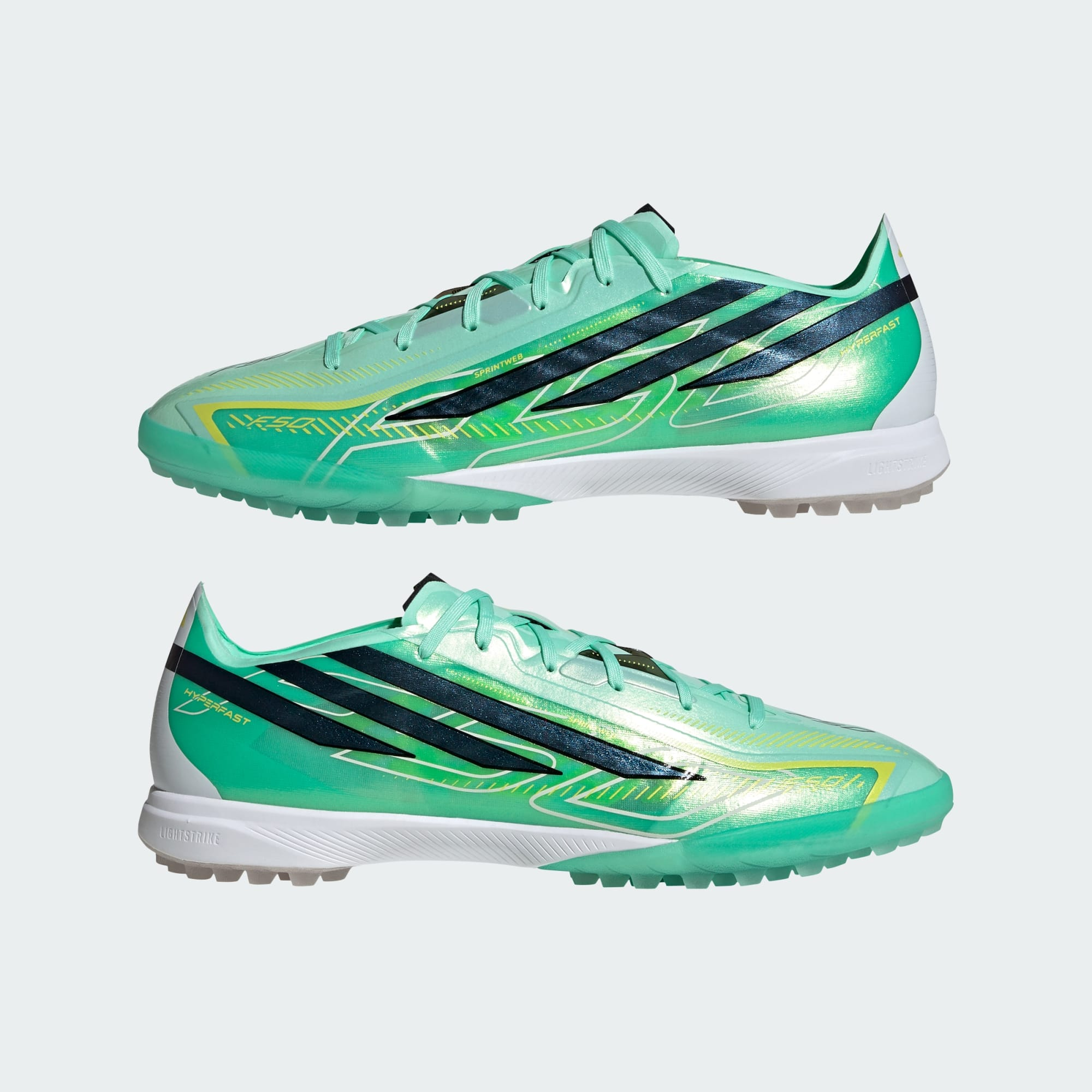 Giày Bóng Đá Adidas F50 Hyperfast Pro TF KJ6093 Xanh Mint - Image 5