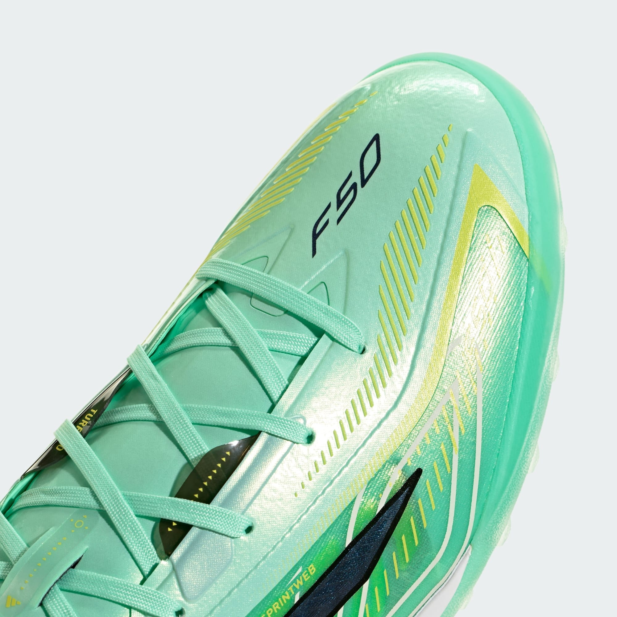 Giày Bóng Đá Adidas F50 Hyperfast Pro TF KJ6093 Xanh Mint - Image 8