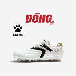 Giày Bóng Đá Kelme Blue Ribbon MG 8621ZX1450-123 Trắng/Vàng