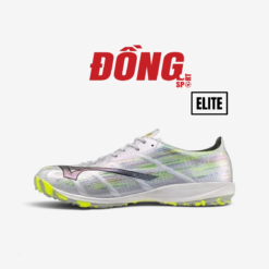 Giày Bóng Đá Mizuno Alpha 2 Elite TF P1GD256209 Trắng/Bạc/Xanh