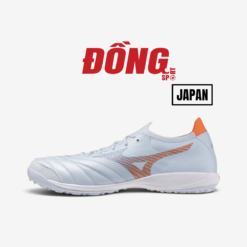 Giày Bóng Đá Mizuno Morelia Neo Sala Beta JaPan TF Q1GB269022 Xanh Nhạt/Cam