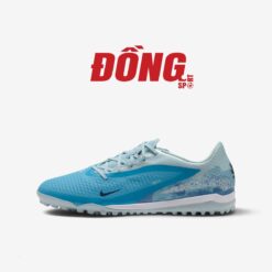 Giày Bóng Đá Nike Phantom 6 Low Academy "Erling Haaland" IQ6396-401 TF Xanh Băng