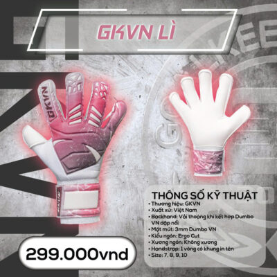 Găng Tay Thủ Môn GKVN Lì Hồng