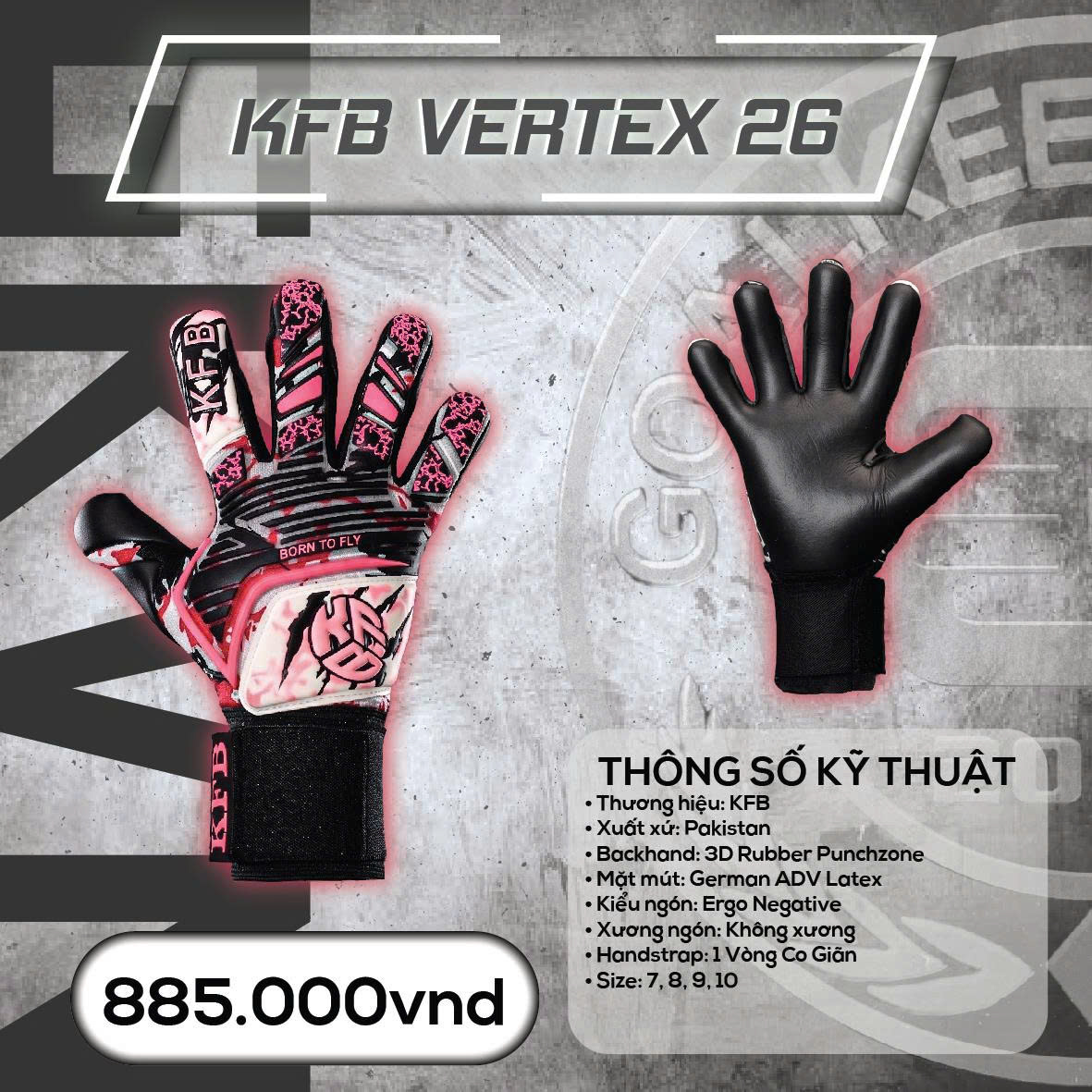 gang-tay-thu-mon-kfb-vertex-26-den-hong-born-to-fly