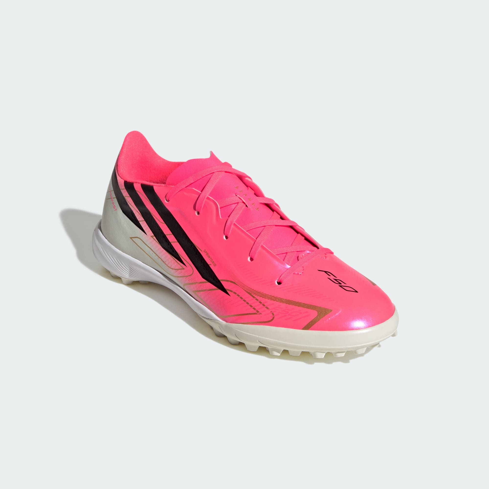 Giày Bóng Đá Trẻ Em Adidas Hyperfast League TF KK1319 Đỏ Hồng World Cup 2026 - Image 3