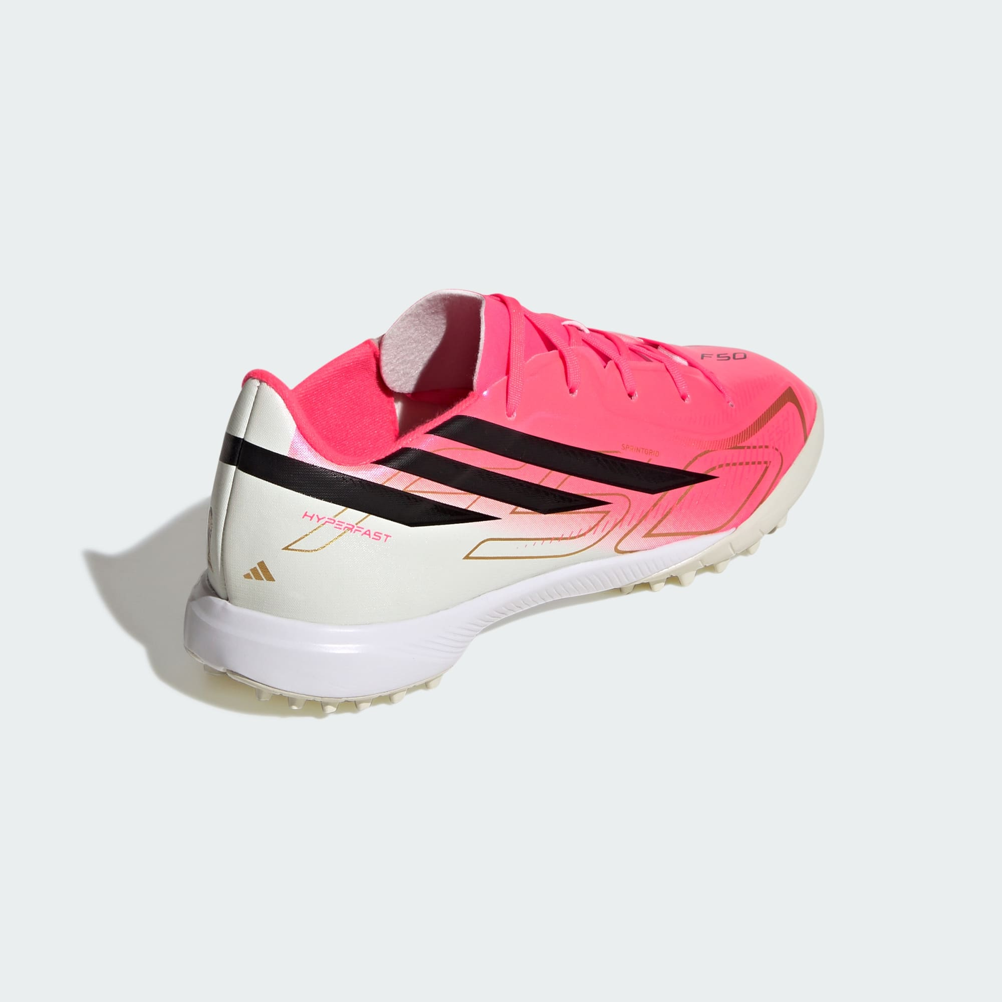 Giày Bóng Đá Trẻ Em Adidas Hyperfast League TF KK1319 Đỏ Hồng World Cup 2026 - Image 4