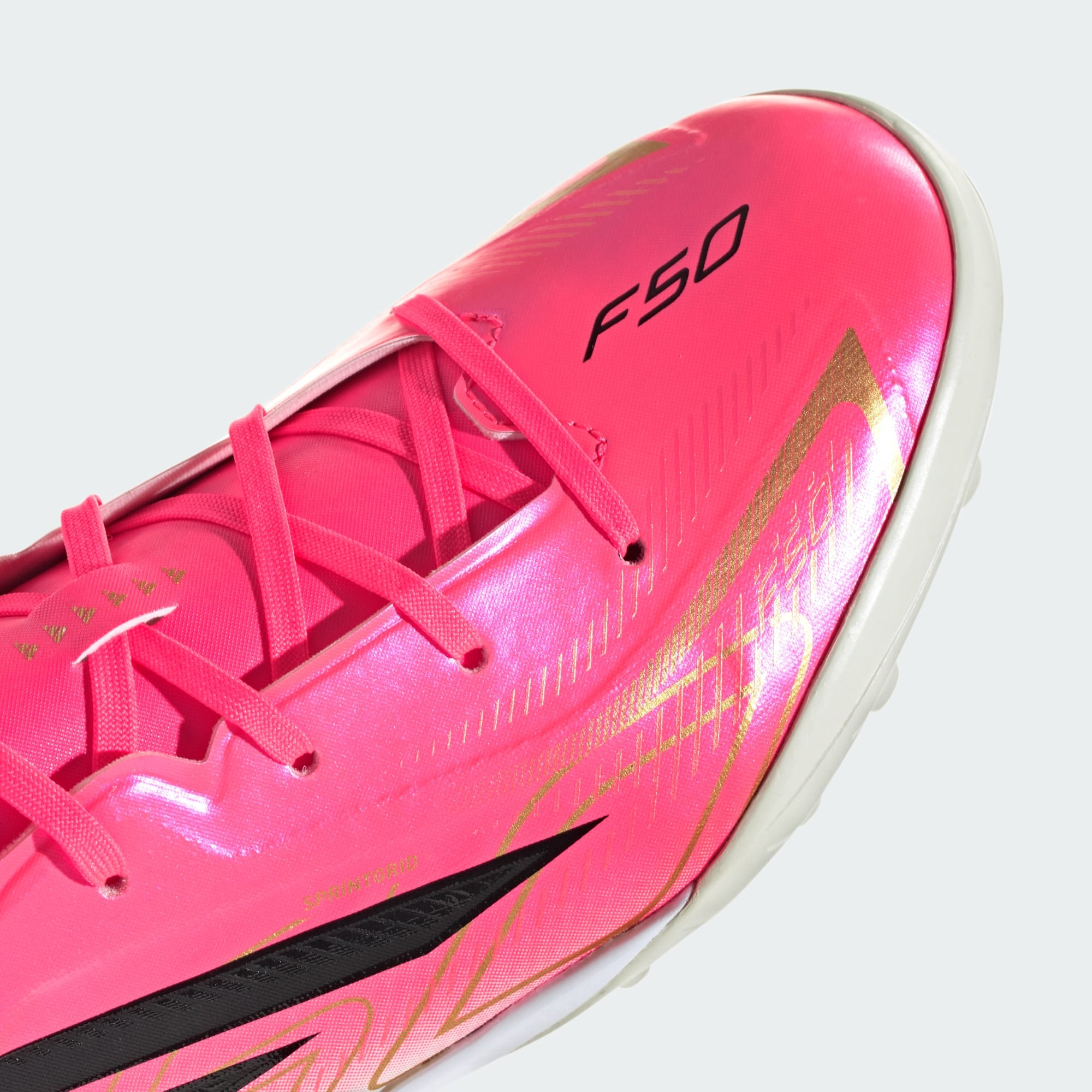 Giày Bóng Đá Trẻ Em Adidas Hyperfast League TF KK1319 Đỏ Hồng World Cup 2026 - Image 6
