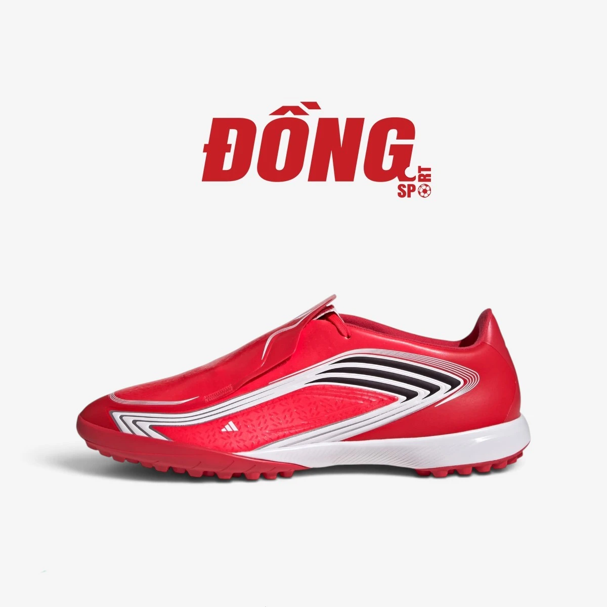 Giày Bóng Đá Adidas F50 Messi League TF IH1904 Đỏ/Trắng