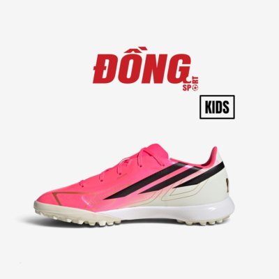 Giày Bóng Đá Trẻ Em Adidas Hyperfast League TF KK1319 Đỏ Hồng World Cup 2026