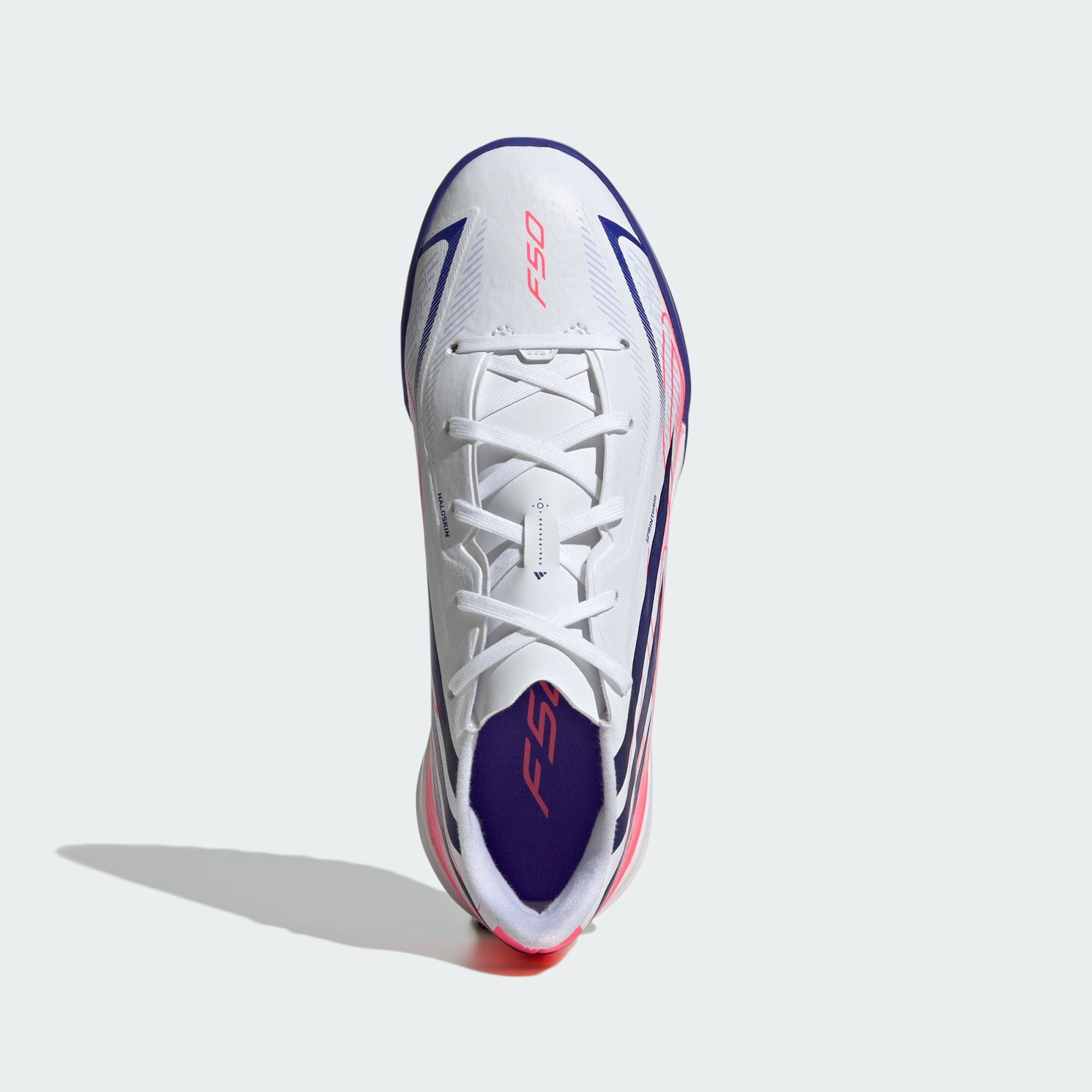Giày Bóng Đá Trẻ Em Adidas Hyperfast League TF KK13321 Trắng Tím - Image 2